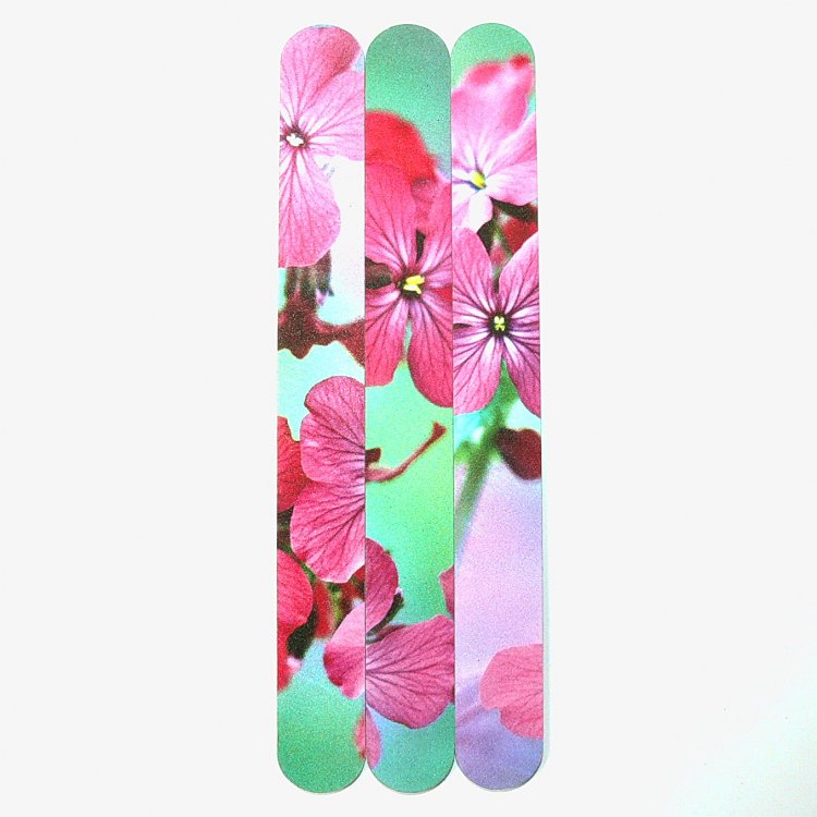 Pilník na nehty 240/240 flowers | NEHTOVÁ MODELÁŽ - Leštičky, leštící bloky a pilníky na nehty pro nehtovou modeláž a manikúru - Pilníky na nehty pro nehtovou modeláž a manikúru - rovné Pilník na nehty 240/240 flowers | NEHTOVÁ MODELÁŽ - Leštičky, leštící bloky a pilníky na nehty pro nehtovou modeláž a manikúru - Pilníky na nehty pro nehtovou modeláž a manikúru - rovné