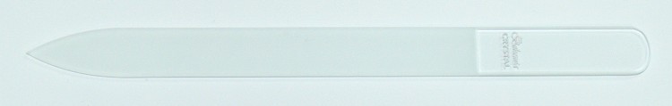 Skleněný pilník 140/2 mm čirý | NEHTOVÁ MODELÁŽ - Leštičky, leštící bloky a pilníky na nehty pro nehtovou modeláž a manikúru - Skleněné a barevné pilníky na manikúru - Jednobarevné čiré 