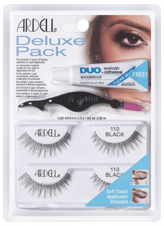 Nalepovací řasy Ardell DeLuxe Pack 110 black | NEHTOVÁ MODELÁŽ - Umělé řasy a trsy - Sady nalepovacích řas Ardell Nalepovací řasy Ardell DeLuxe Pack 110 black | NEHTOVÁ MODELÁŽ - Umělé řasy a trsy - Sady nalepovacích řas Ardell