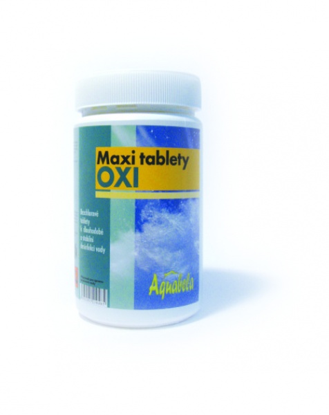 Bazénová chemie Aquabela maxi tablety oxi 1000 g | Bazénová chemie - OXI bezchlorová řada pro úpravu bazénové vody Bazénová chemie Aquabela maxi tablety oxi 1000 g | Bazénová chemie - OXI bezchlorová řada pro úpravu bazénové vody