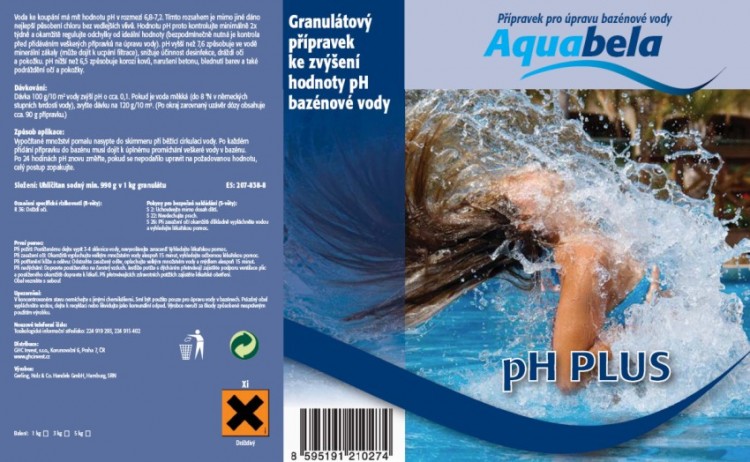 Bazénová chemie Aquabela pH plus 1000 g | Bazénová chemie - Úprava hodnoty pH - Produktová řada Aquabela Bazénová chemie Aquabela pH plus 1000 g | Bazénová chemie - Úprava hodnoty pH - Produktová řada Aquabela