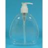 Lahvička PETG 400 ml transparent vč. dávkovací pumpy | 400/12400