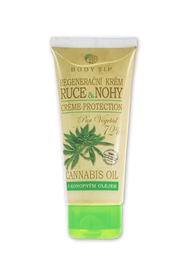 Body Tip Regenerační krém na ruce a nohy s konopným olejem 100 ml | NEHTOVÁ MODELÁŽ - Péče o pleť a tělo Vivaco - Péče o ruce Body Tip Regenerační krém na ruce a nohy s konopným olejem 100 ml | NEHTOVÁ MODELÁŽ - Péče o pleť a tělo Vivaco - Péče o ruce
