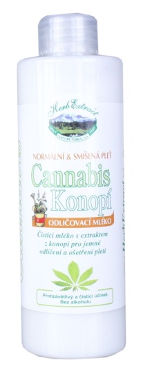 HERB EXTRACT Odličovací mléko Cannabis 200 ml | NEHTOVÁ MODELÁŽ - Péče o pleť a tělo Vivaco - Čistící přípravky HERB EXTRACT Odličovací mléko Cannabis 200 ml | NEHTOVÁ MODELÁŽ - Péče o pleť a tělo Vivaco - Čistící přípravky