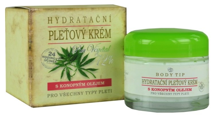 Body Tip Hydratační pleťový krém s konopným olejem 50 ml | NEHTOVÁ MODELÁŽ - Péče o pleť a tělo Vivaco - Pleťové krémy Body Tip Hydratační pleťový krém s konopným olejem 50 ml | NEHTOVÁ MODELÁŽ - Péče o pleť a tělo Vivaco - Pleťové krémy