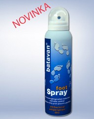 BATAVAN Foot Spray 150 ml - antibakteriální deo spray na nohy | NEHTOVÁ MODELÁŽ - Kosmetika Batavan - Péče o nohy 