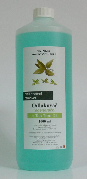 Odlakovač na nehty s Tea Tree Oil 1000 ml | NEHTOVÁ MODELÁŽ - Odlakovače Odlakovač na nehty s Tea Tree Oil 1000 ml | NEHTOVÁ MODELÁŽ - Odlakovače