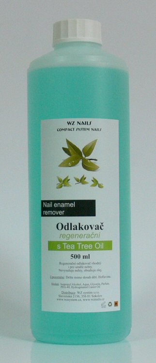 Odlakovač na nehty s Tea Tree Oil 500 ml | NEHTOVÁ MODELÁŽ - Odlakovače Odlakovač na nehty s Tea Tree Oil 500 ml | NEHTOVÁ MODELÁŽ - Odlakovače