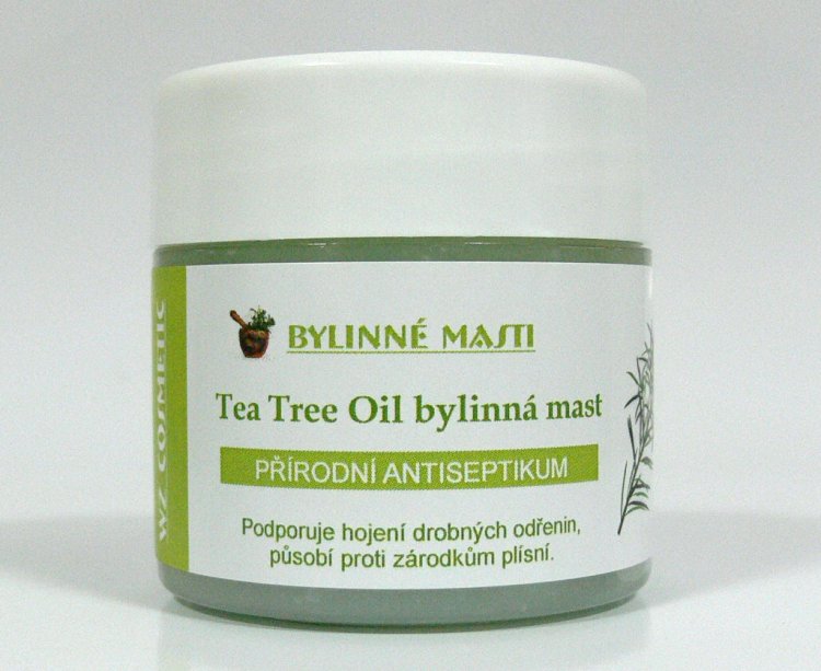 Bylinná mast s Tea Tree Oil 150 ml | NEHTOVÁ MODELÁŽ - Kosmetika WZ cosmetic - Bylinné masti a vazelíny Bylinná mast s Tea Tree Oil 150 ml | NEHTOVÁ MODELÁŽ - Kosmetika WZ cosmetic - Bylinné masti a vazelíny