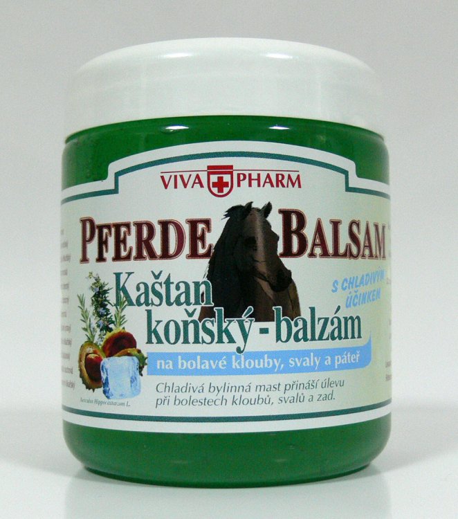 Koňská mast 23 bylin - Pferde balsam - s chladivým účinkem 500 ml | 5032