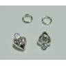 Piercing - ozdoby na nehty - 2 ks  | 590-13