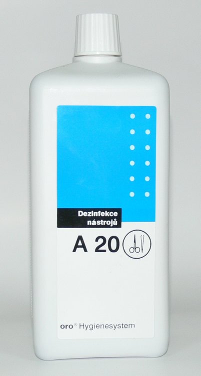 Dezinfekce na nástroje A20 ( 2 % ) 1 litr | NEHTOVÁ MODELÁŽ - Dezinfekce a hygiena - Dezinfekce na nástroje a plochy Dezinfekce na nástroje A20 ( 2 % ) 1 litr | NEHTOVÁ MODELÁŽ - Dezinfekce a hygiena - Dezinfekce na nástroje a plochy