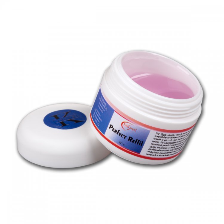 Perfect Refill - UV gel doplňovací 40 gr | NEHTOVÁ MODELÁŽ - UV gel systémy  - UV gely Tasha 