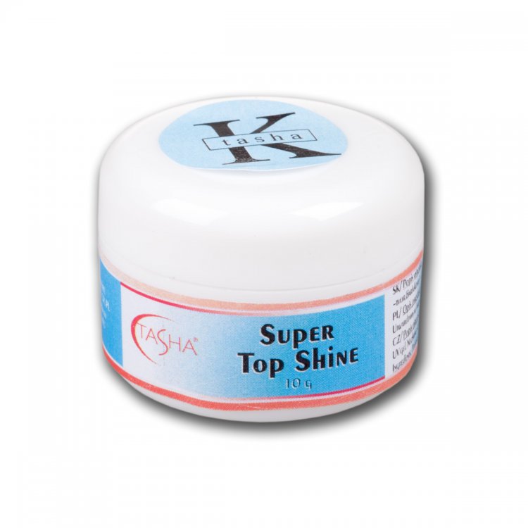 Super Top Shine - UV gel 10 gr | NEHTOVÁ MODELÁŽ - UV gel systémy  - UV gely Tasha 