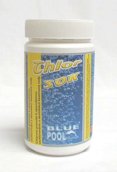 Bazénová chemie BluePool Chlor šok 1000 g | Bazénová chemie - Zachlorování a dezinfekce bazénové vody - Produktová řada Blue Pool Bazénová chemie BluePool Chlor šok 1000 g | Bazénová chemie - Zachlorování a dezinfekce bazénové vody - Produktová řada Blue Pool