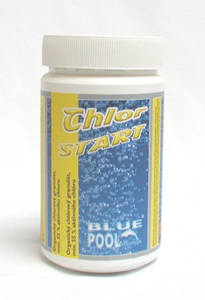 Bazénová chemie BluePool Chlor start 1000 g | Bazénová chemie - Zachlorování a dezinfekce bazénové vody - Produktová řada Blue Pool Bazénová chemie BluePool Chlor start 1000 g | Bazénová chemie - Zachlorování a dezinfekce bazénové vody - Produktová řada Blue Pool