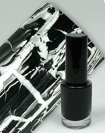 Cracle Polish - praskající lak černý 5 ml | NEHTOVÁ MODELÁŽ - Laky na nehty - Praskající laky na nehty Cracle Polish - praskající lak černý 5 ml | NEHTOVÁ MODELÁŽ - Laky na nehty - Praskající laky na nehty