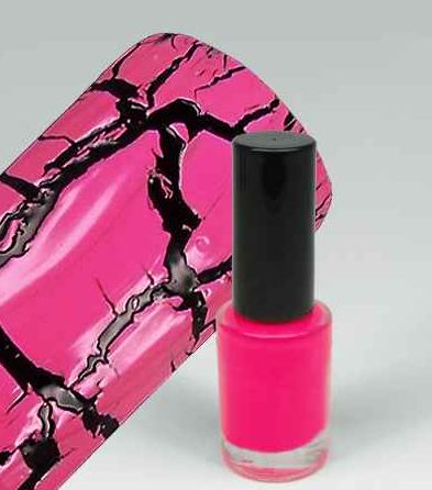 Cracle Polish - praskající lak crazy pink 5 ml | NEHTOVÁ MODELÁŽ - Laky na nehty - Praskající laky na nehty Cracle Polish - praskající lak crazy pink 5 ml | NEHTOVÁ MODELÁŽ - Laky na nehty - Praskající laky na nehty