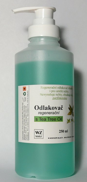 Odlakovač na nehty s dávkovací pumpou s vůní TTO 250 ml | NEHTOVÁ MODELÁŽ - Odlakovače Odlakovač na nehty s dávkovací pumpou s vůní TTO 250 ml | NEHTOVÁ MODELÁŽ - Odlakovače