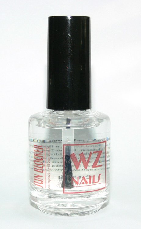 Sun Blocker WZ nails 15 ml - vrchní lak s ochranou proti UV záření | 340015