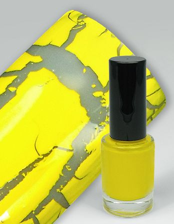 Cracle Polish - praskající lak žlutý 5 ml | NEHTOVÁ MODELÁŽ - Laky na nehty - Praskající laky na nehty 